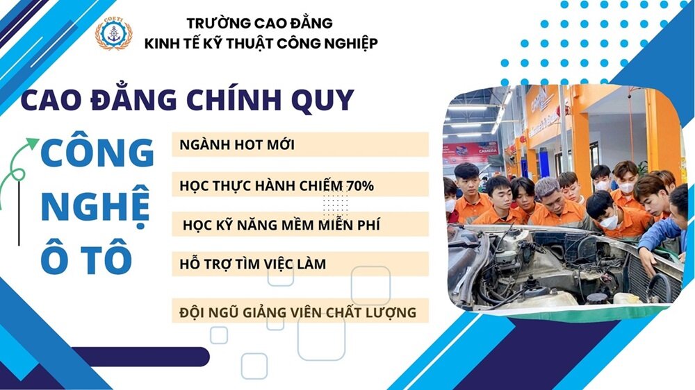 cao đẳng công nghệ oto