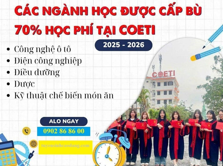 XÉT TUYỂN HỌC BẠ hệ cao đẳngNĂM HỌC 2025